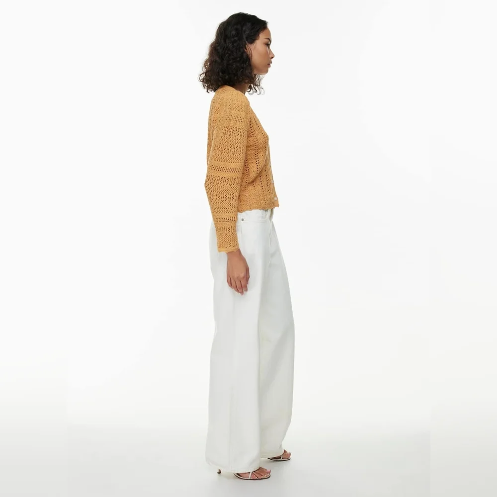 Wilfred Splendour Cardigan in Apricot Peach - Size S - Picture 3 of 12